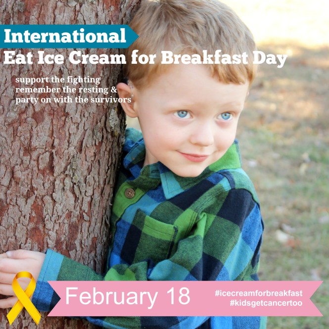 Eat Ice Cream For Breakfast Day