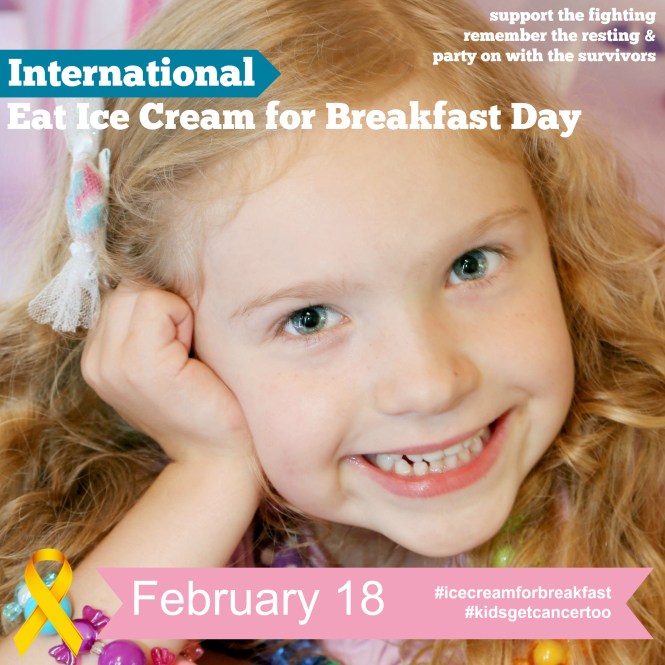 Eat Ice Cream For Breakfast Day